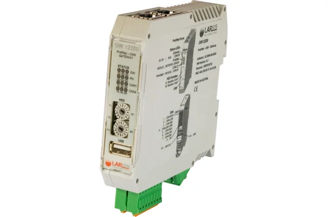 Flexibler Feldbuskoppler zwischen CAN-Bus und ProfiNet